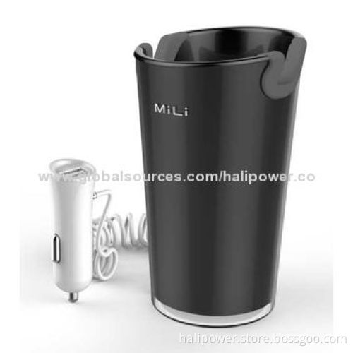 Holder Car Charger with 4 Output, 5V DC/2.4A Output